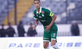 alt= badr Benoun sur le derby WAC vs Raja