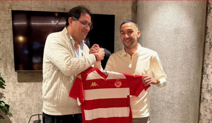 alt= le WAC signe Hakim Ziyech