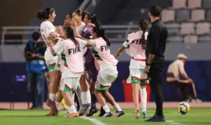 alt= Le Maroc arrache son billet pour les 8e de finale.