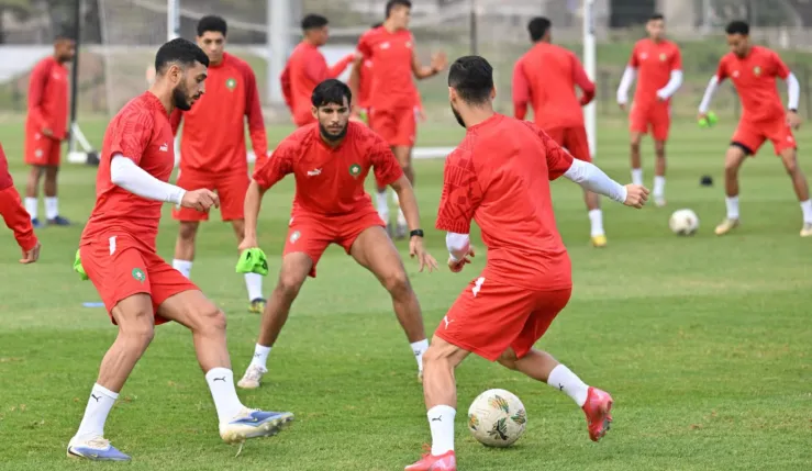 alt= Équipe nationale A' du Maroc
