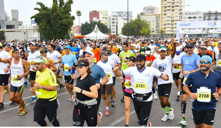 alt=marathon de Casablanca 2025
