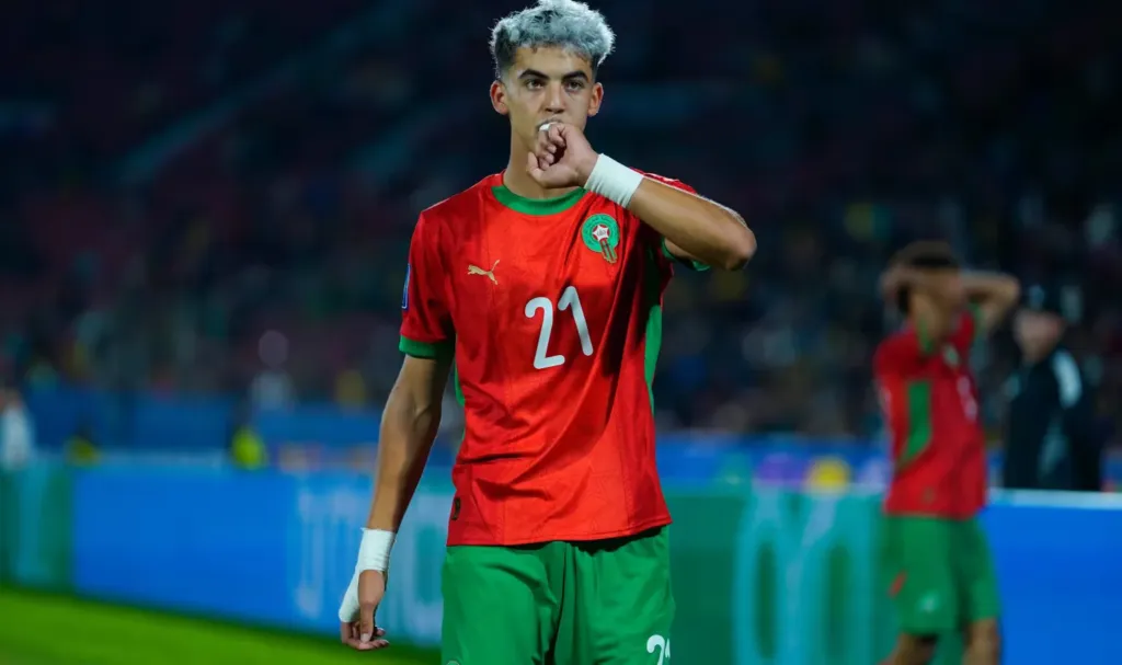 alt= Yassir Zabiri savoure sa première convocation avec les Lions de l'Atlas.
