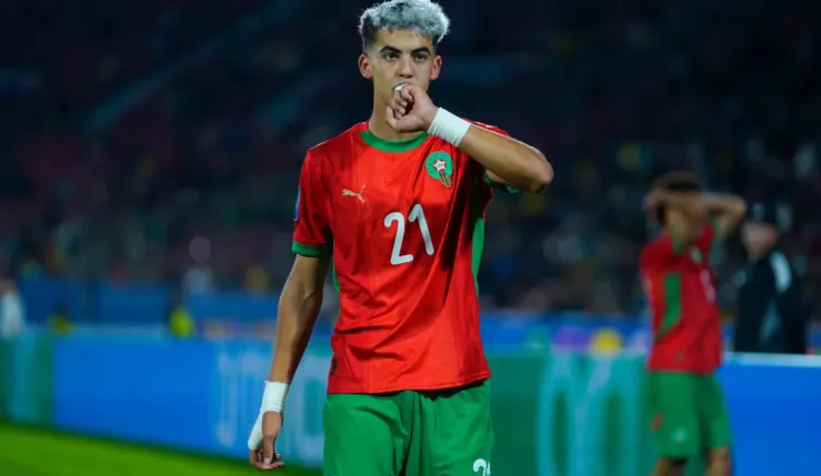 alt= Yassir Zabiri savoure sa première convocation avec les Lions de l'Atlas.