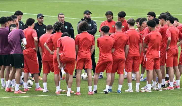 alt= Le Maroc affronte le Sénégal U17 en amical