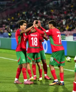 alt= Le Maroc en quart de finale du Mondial U20