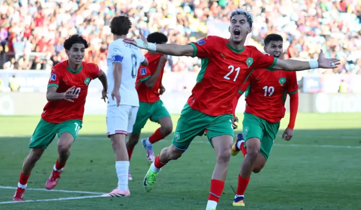 alt= Maroc vs France U20 pour une place en finale