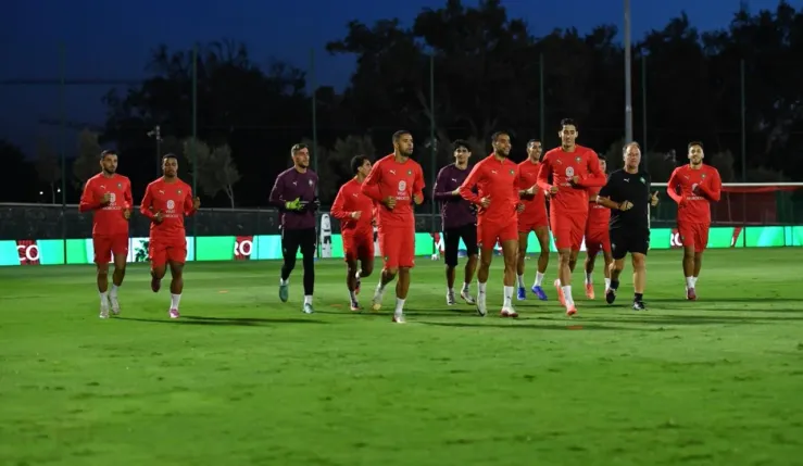 alt= En Nesyri libère le Maroc face au Congo