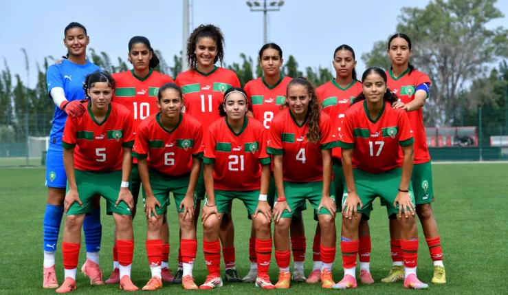 alt= le Maroc perd 0-2 face au Brésil à la mi-temps