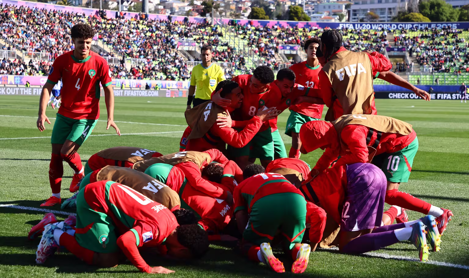 alt= Le Maroc en finale du Mondial U20