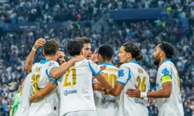 alt= L'OM terrasse Metz 3-0