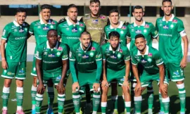 alt= badr Benoun sur le derby WAC vs Raja