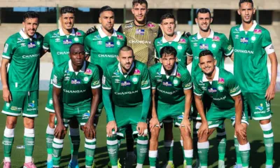 alt= badr Benoun sur le derby WAC vs Raja