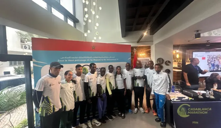 alt= Marathon de Casablanca 2025