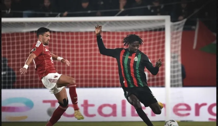 alt= l’AS FAR tenu en échec par Al Ahly