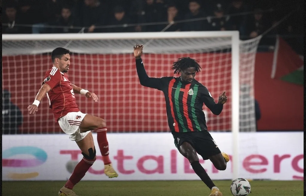 alt= l’AS FAR tenu en échec par Al Ahly