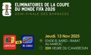 alt= Barrages africains Coupe du Monde 2026