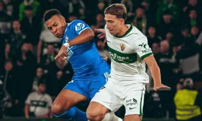 alt= Elche tient en échec le Real