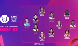 alt= Ligue des champions féminine CAF : l’AS FAR en force dans l’équipe type 2025