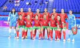 alt= le Maroc en quart de finale CM féminine Futsal