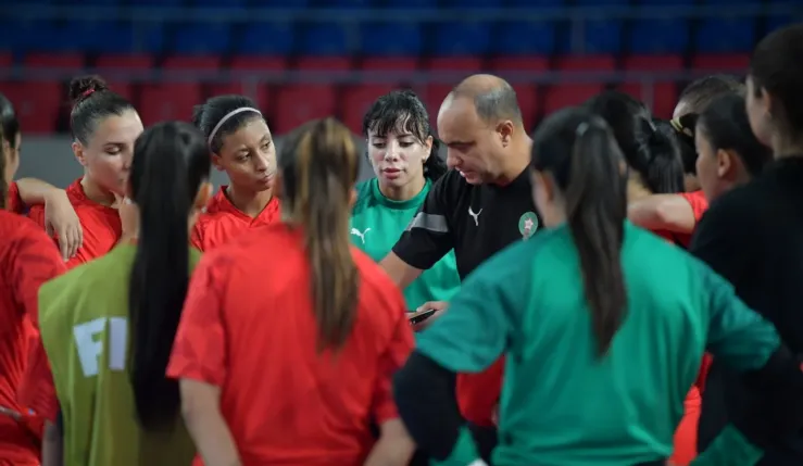 alt= le Maroc éliminé en quart de finale