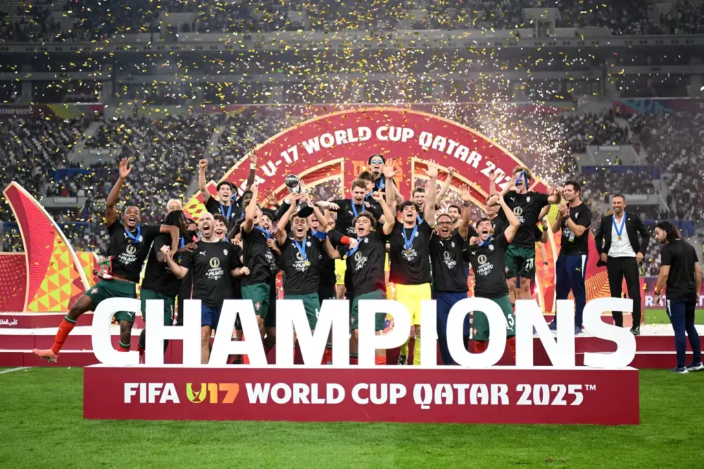 alt= Le Portugal champion du monde U17