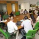 alt= adhérents du Raja protestent contre le WAC