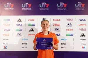 alt= Coupe du monde féminine U17 quart de finale. 