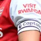 alt= Partenariat Arsenal et Visit Rwanda