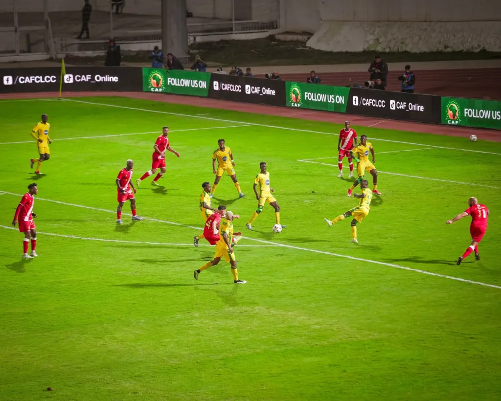 alt= Le WAC étrille Nairobi United 3-0 en phase de groupes de la Ligue des champions CAF.