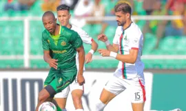 alt= AS FAR chute face à Young Africans