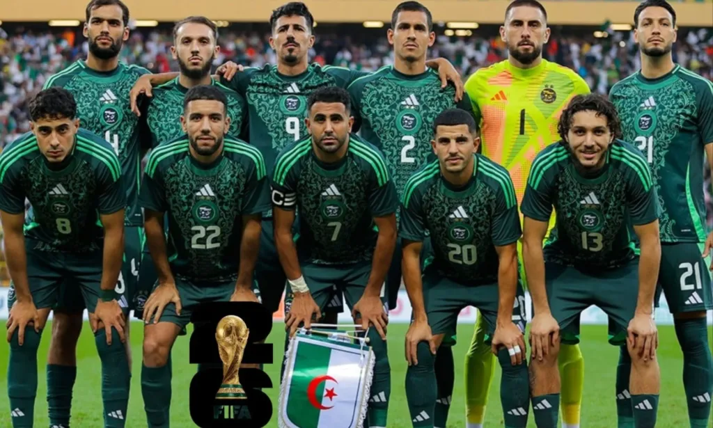 alt= La Liste de l'Algérie pour la CAN Maroc 2025