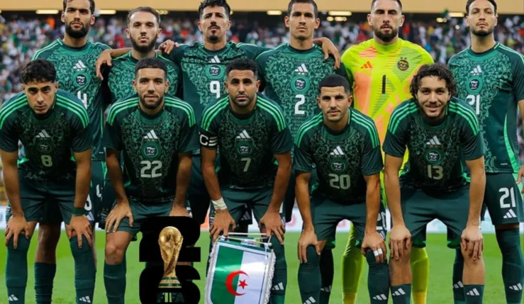 alt= La Liste de l'Algérie pour la CAN Maroc 2025