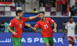 Alt= Le Maroc écrase les EAU et file en finale.