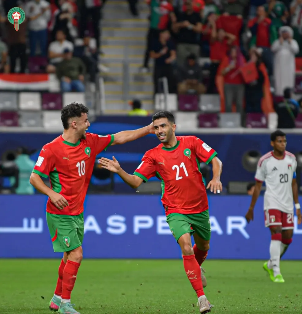 Alt= Le Maroc écrase les EAU et file en finale.