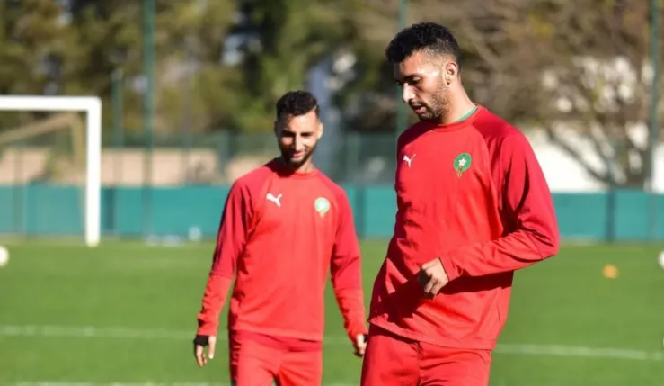 alt= Hamza Hannouri forfait pour le reste de la Coupe arabe après sa grave blessure à l'entraînement.