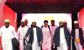 Alt= CAN 2025 - arrivées équipes Maroc