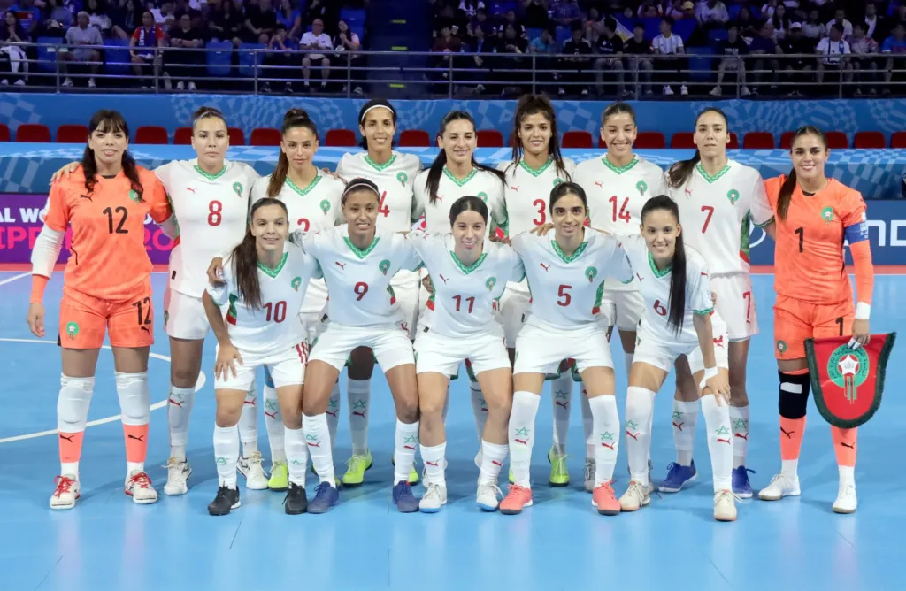 alt= le Maroc éliminé en quart de finale