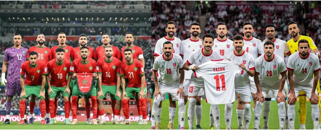 Alt= Maroc vs Jordanie heure et chaines de diffusion.