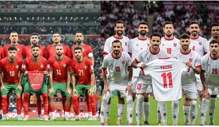 Alt= Maroc vs Jordanie heure et chaines de diffusion.
