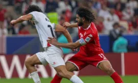 alt= la Palestine impose le nul à la Tunisie