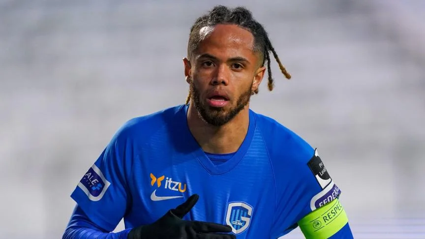 alt= Théo Bongonda savoure la victoire face au Bénin