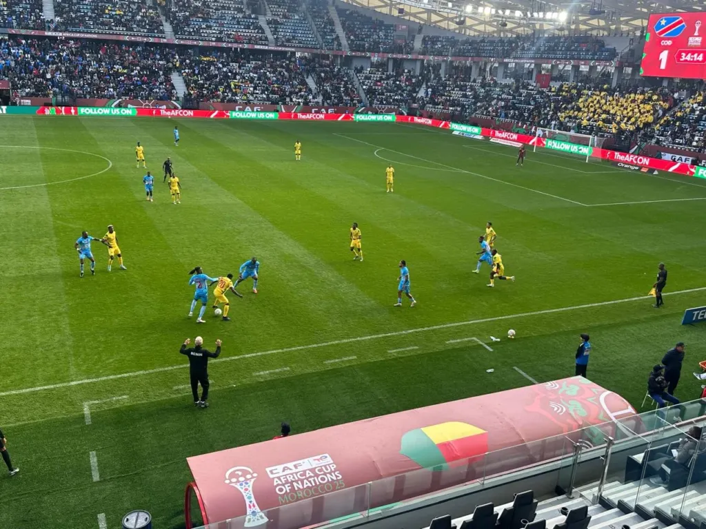 alt= CAN 2025 - la RDC débute par une victoire face au Bénin