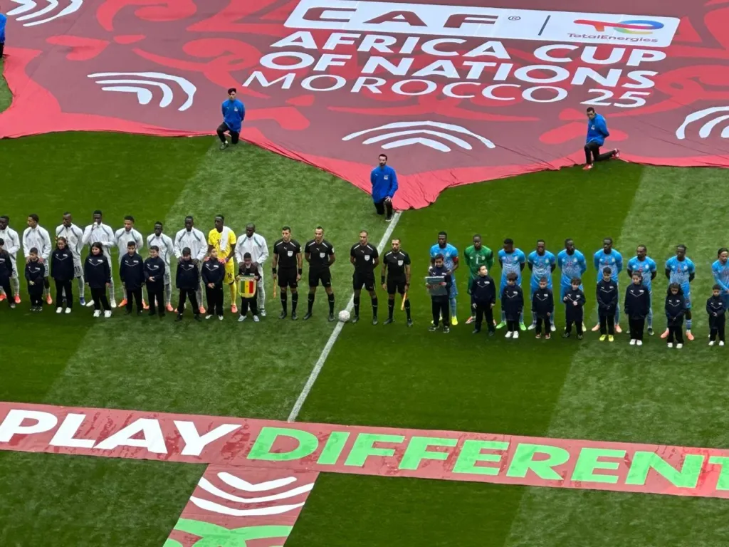 alt= CAN 2025 le Sénégal et la RDC font match nul 1-1