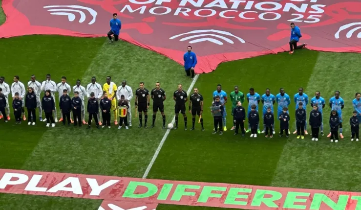 alt= CAN 2025 le Sénégal et la RDC font match nul 1-1