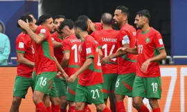 alt= Maroc vs Emirats arabe Unis en demi-finale