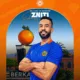 alt= Anas Zeniti signe à la RS Berkane
