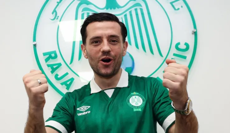 alt= Besar Halimi qui est le milieu offensif kosovar du Raja ?