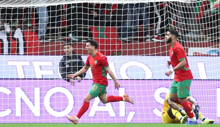 alt= CAN 2025 le Maroc est qualifié quart de finale