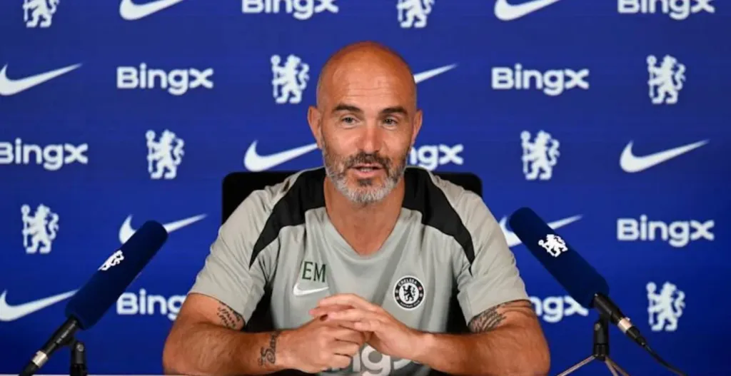 alt= Chelsea se sépare d’Enzo Maresca.