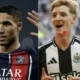 alt= PSG Newcastle duel entre Hakimi et Anthony Gordon.